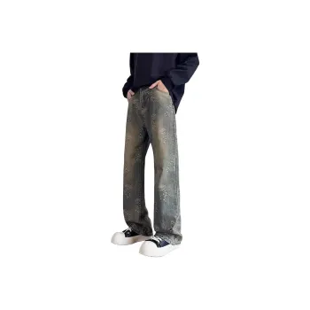 WOKXSS Jeans Unisex Yellow Mud