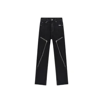 XINYINSU Jeans Unisex Black