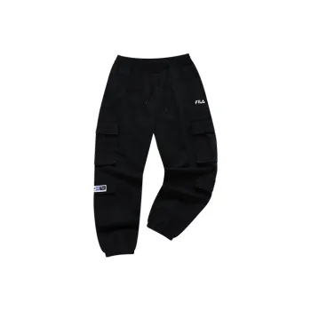 FILA FUSION Casual Pants Men Pitch Black