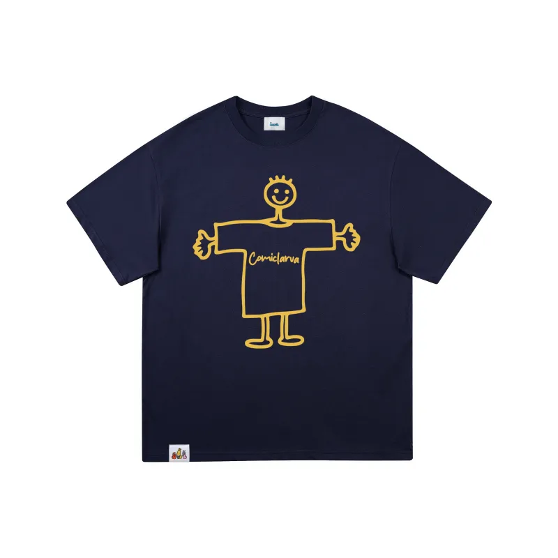 COMIC LARVA T Shirts Unisex-1