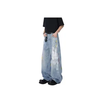 TELENT Jeans Unisex Light Blue
