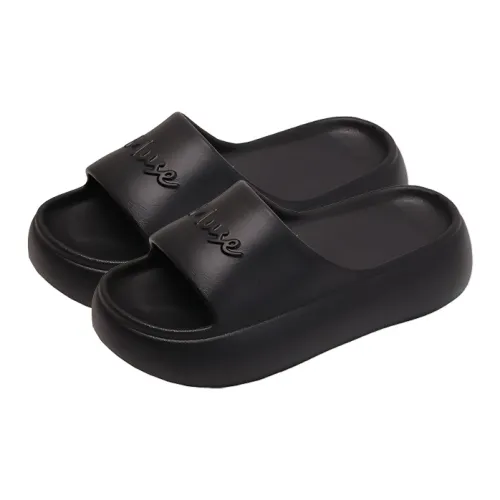 LUNNIFEIYA Platform Slippers For Men & Women's Summer Indoor Home Beach EVA Height Increasing Slippers