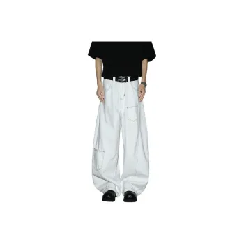 PANDA ADEVIL Jeans Unisex White