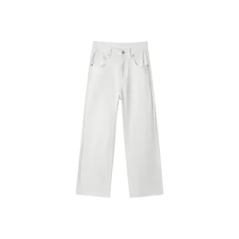 ASHER LEVINE Jeans Unisex White