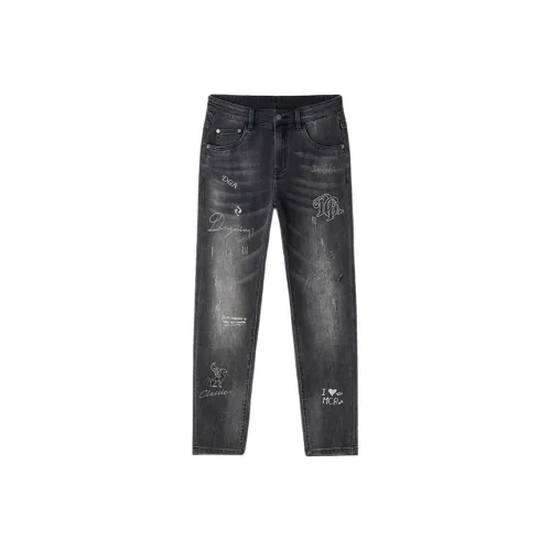 DEGAIA Jeans Men Black