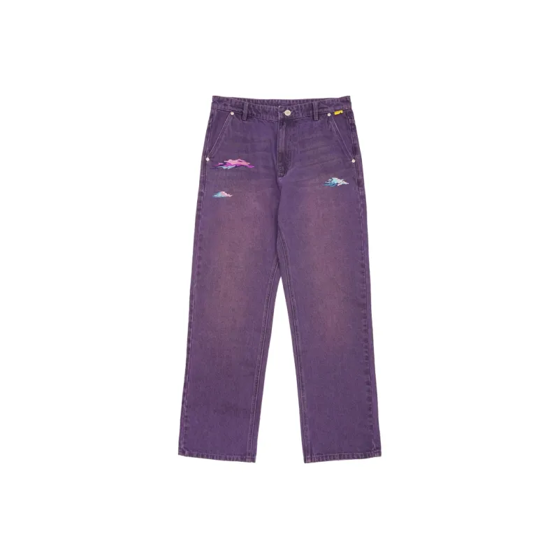 Randomevent Jeans Unisex Purple-0