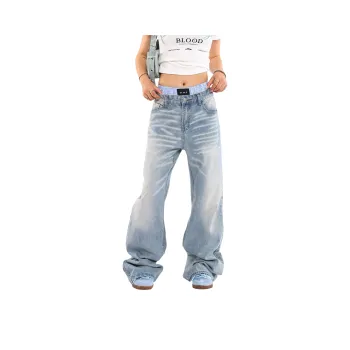 DJ.SPIRIT Jeans Unisex Blue