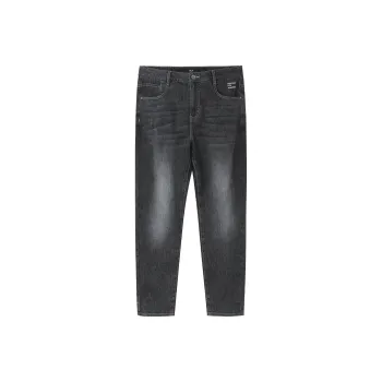 HLA Washable Fashion Letter Jeans Men's