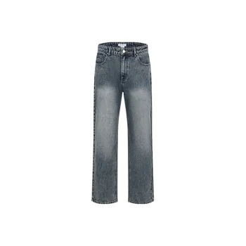 URBAN REVIVO Jeans Men's Gray Blue