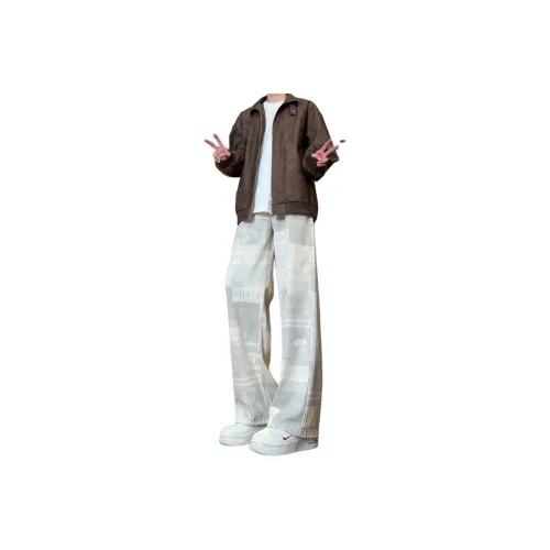 colour-block track pants Blau Gray Blue