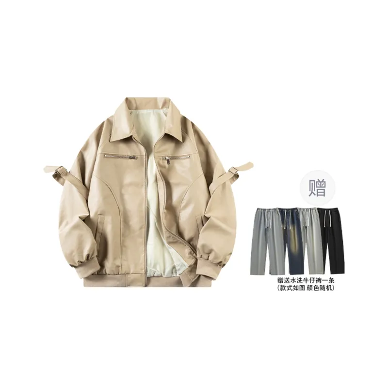 RAMPAGE Leather Jackets Unisex-12