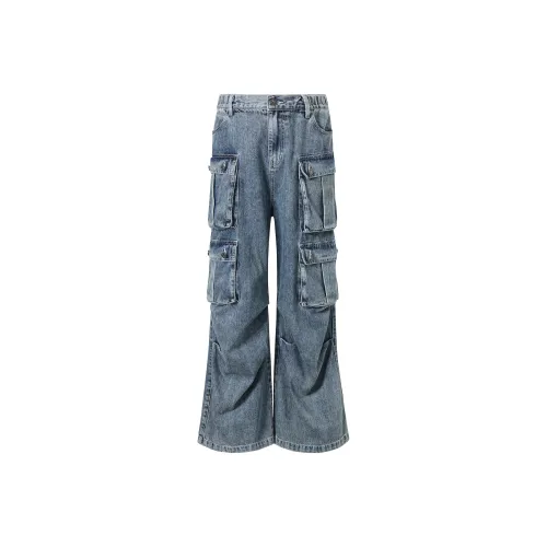 KREATE DENIM Washing Process Series Jeans Unisex Blue