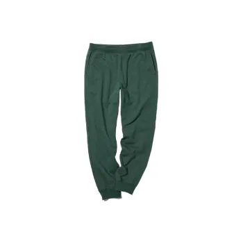 UNIQLO Knitted Sweatpants Unisex Dark Green