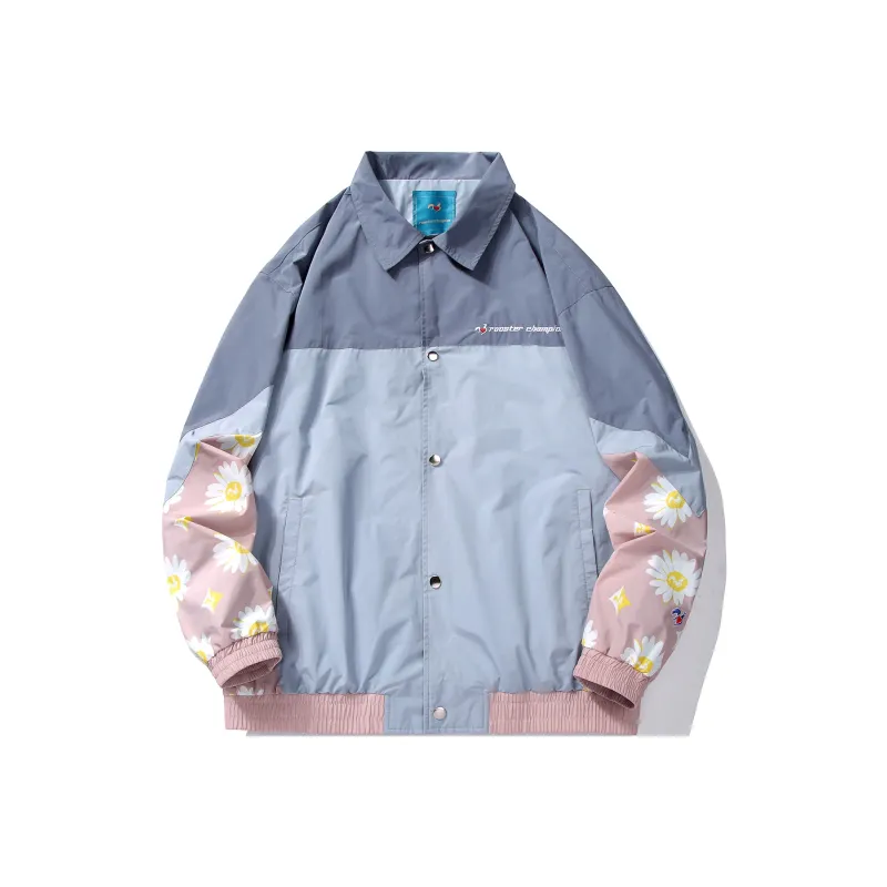 FFOMKE Jackets Coats Unisex Light Blue-0
