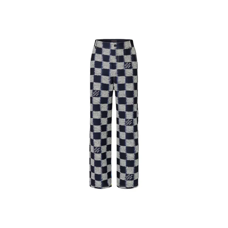 LOUIS VUITTON Cargo Pants Men's Blue-0