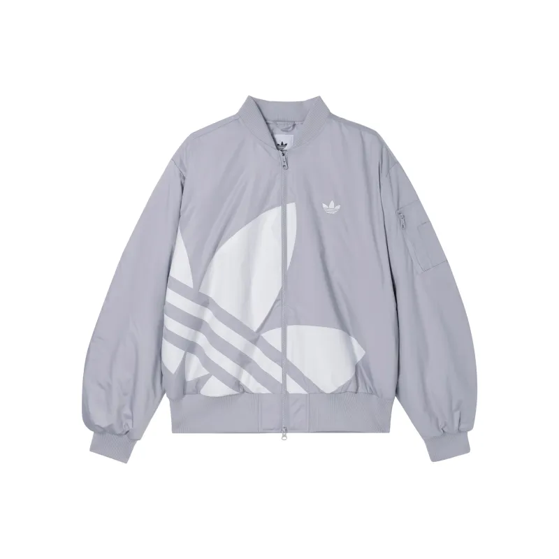 Adidas Originals FW24 Jackets Coats Unisex Glory Gray-0