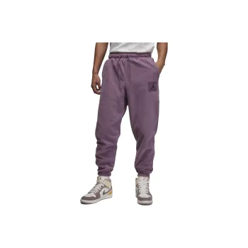 Jordan Flight Fleece Knitted Sweatpants Men's Fuchsia