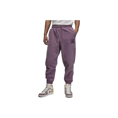 jordan Brave Flight Fleece Knitted Sweatpants Men's Fuchsia