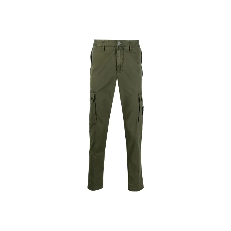 STONE ISLAND Casual Pants Men Army Green-0