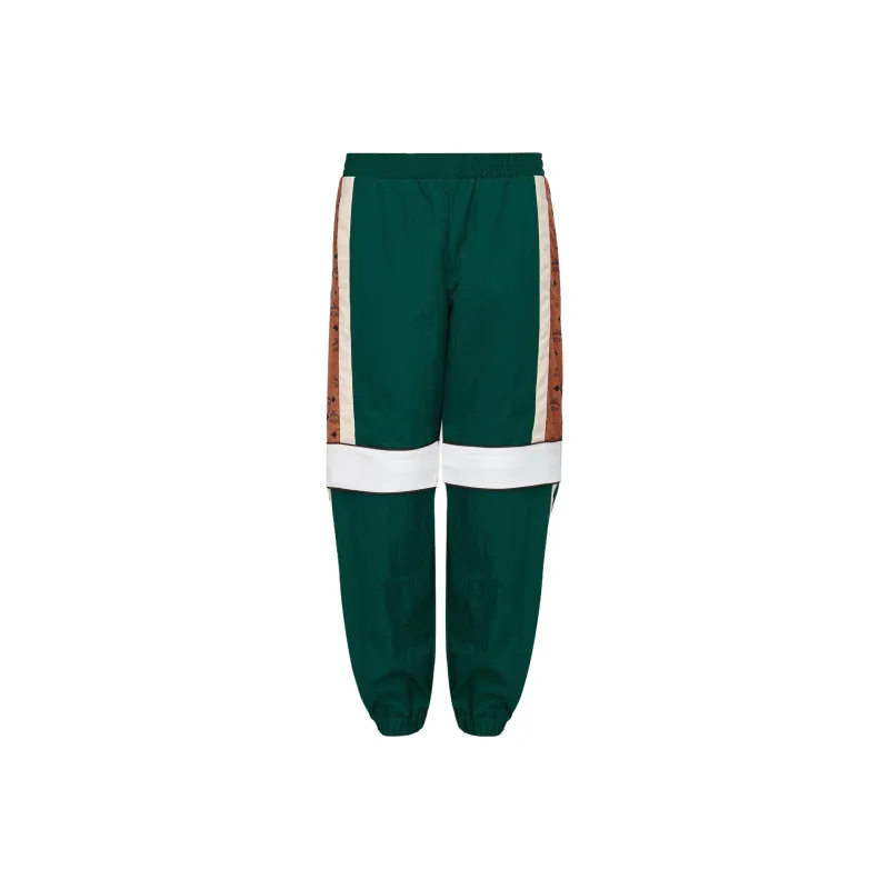 MCM SS23 Knitted Sweatpants Men's Green-0