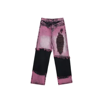 VANN VALRENCÉ Jeans Unisex Berry Purple
