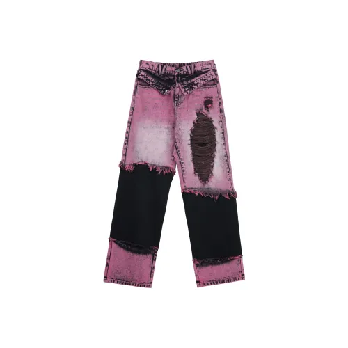 VANN VALRENCÉ Jeans Unisex Berry Purple