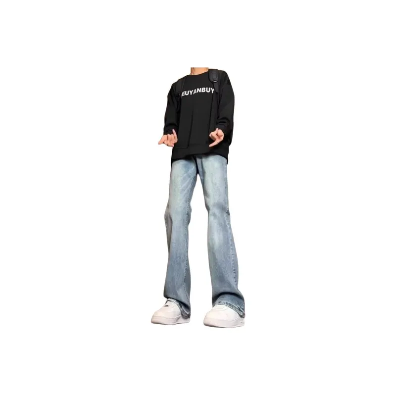 DABAISHA Jeans Unisex Yellow Mud-6
