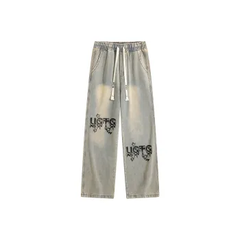 UGTG Flame Stars Unisex Jeans