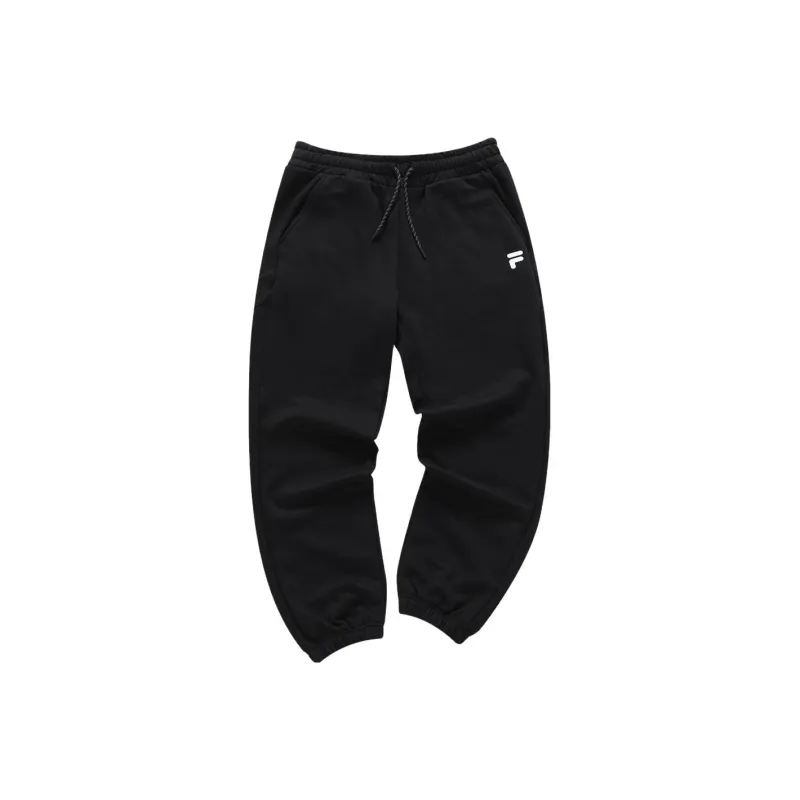 FILA FUSION Knitted Sweatpants Men's Jet Black-0