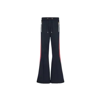 BALMAIN 70s Flared Track Pants
