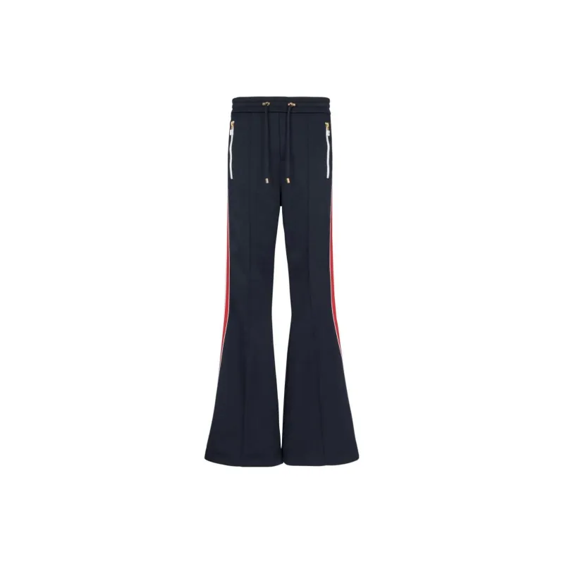 BALMAIN 70s Flared Track Pants-0