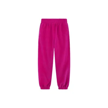 WE11DONE Knitted Sweatpants Unisex Dark Pink