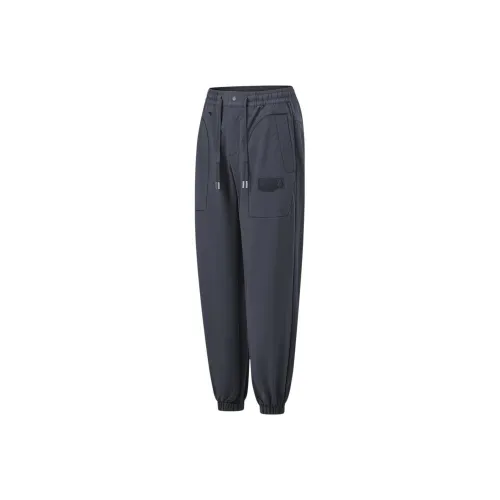 LiNing Knitted Sweatpants Men's Charcoal Black