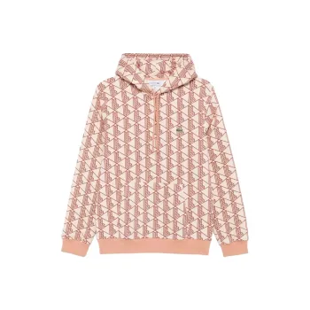 LACOSTE Monogram Hoodie