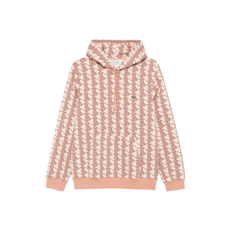 LACOSTE Monogram Hoodie-0