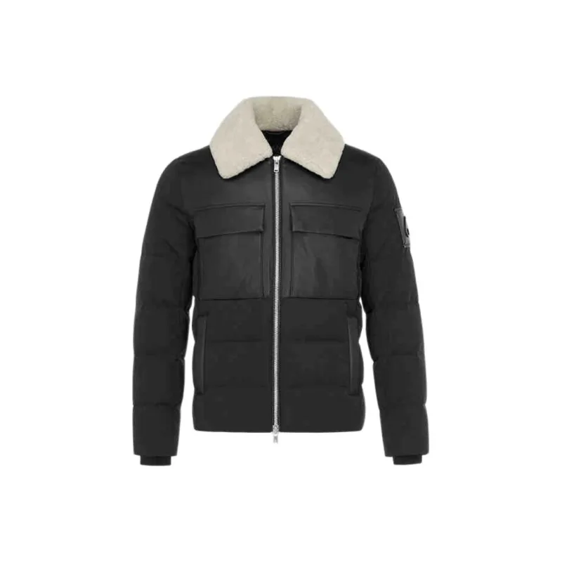 Moose Knuckles Zip up Puffer Jacket-0