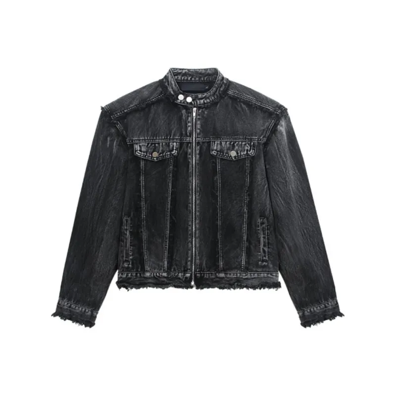 TESTUNG Jackets Coats Unisex Black-0