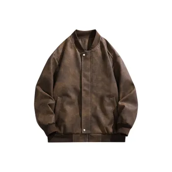 VniVerseVClub Jackets Coats Unisex Brown