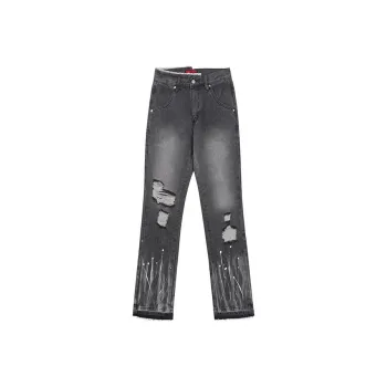 REDH Jeans Unisex Black Gray Denim