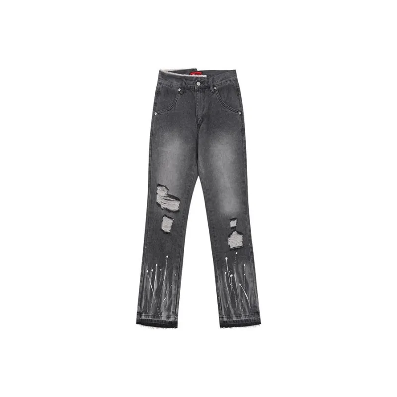 REDH Jeans Unisex Black Gray Denim-0