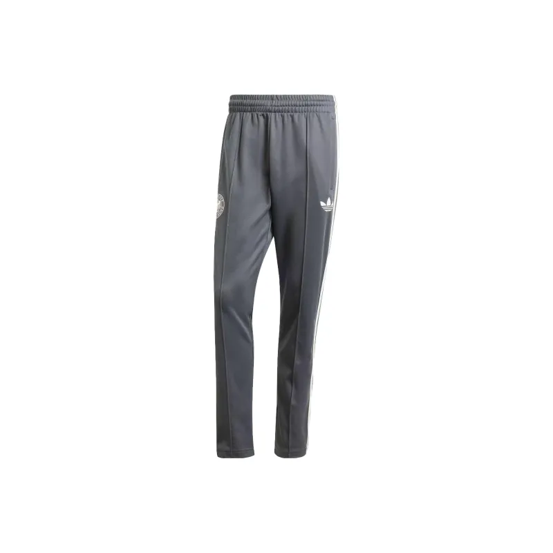 Adidas Originals Germany Beckenbauer Knitted Sweatpants Men's Graphite Black-0