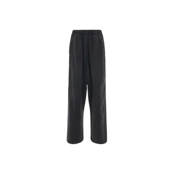 Balenciaga Knitted Sports Pants Loose Fit Style Men's Black