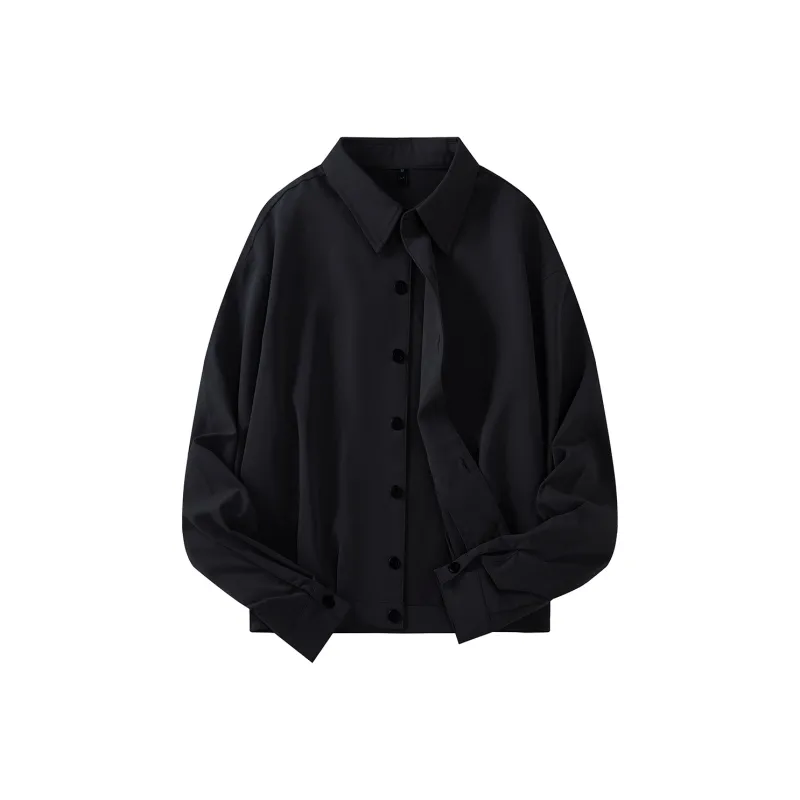 DKPD Spring And Autumn Jackets Coats Unisex Dark Khaki-4