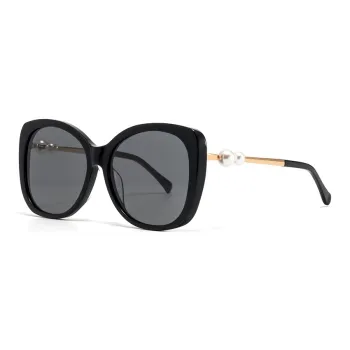 VIRDEN AERMAN Plate Frame Cat Eye Sunglasses Women's