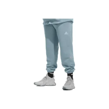 Adidas Knitted Sweatpants Men Sky Blue