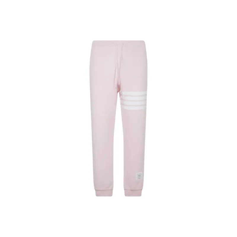 THOM BROWNE· SS23 Knitted Sports Pants Men's Pink-0