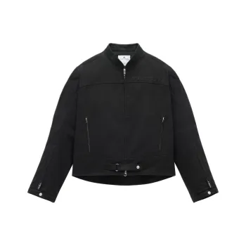 COURREGES Racer Padded Cotton Jacket