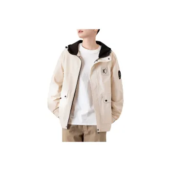 Tonlion Jackets Coats Unisex Greek White