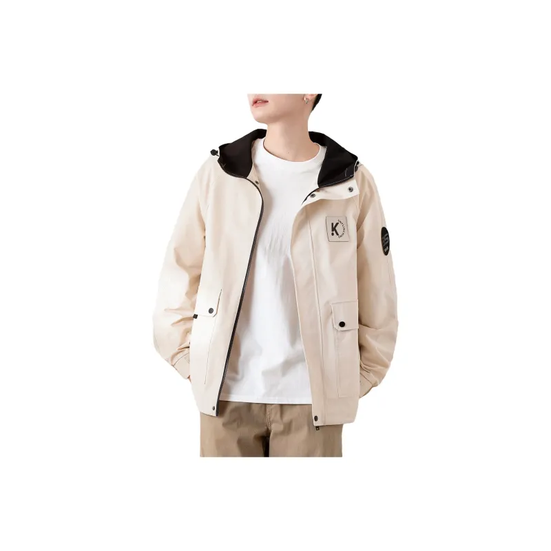 Tonlion Jackets Coats Unisex Greek White-0