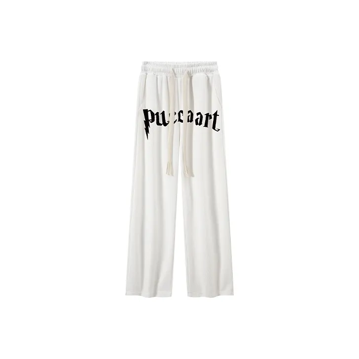 PUCCA Loose Unisex Casual Pants-18